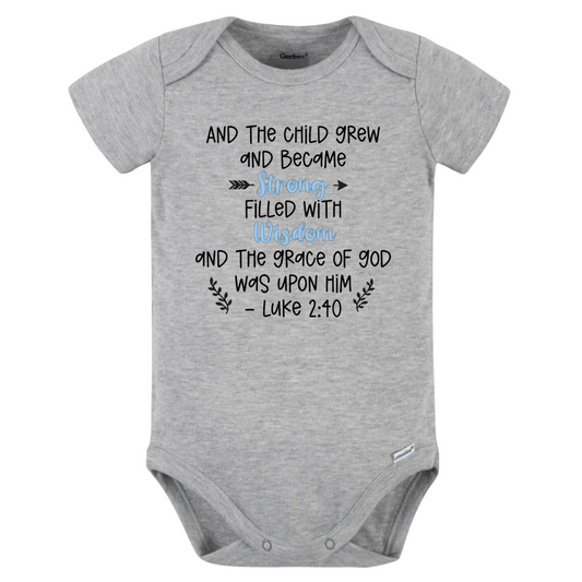 Strong Child Onesie