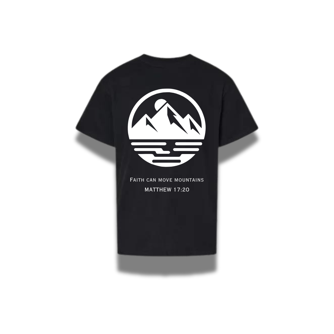 Faith Can Move Mountains Classic Crew Tee